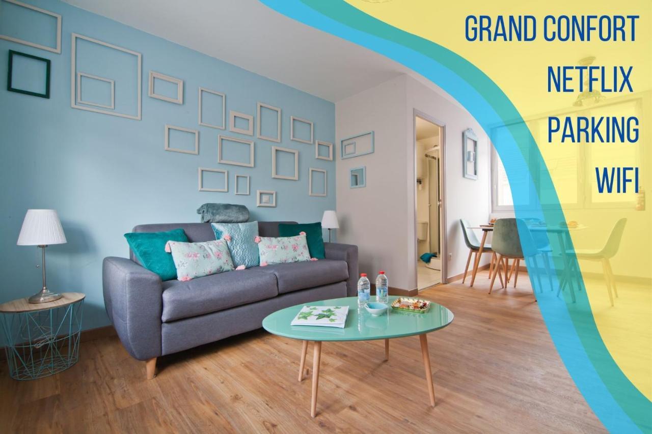 Superlogis Troyes - Le Cadre Vert - Studio Grand Confort - Netflix - Parking Saint-Julien-les-Villas エクステリア 写真